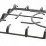 Решетка левая для встраиваемых газовых варочных панелей, черная Bosch 00660134